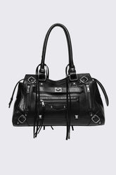 Pitch Black Shoulder Bag
