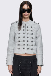 Cadence Worn Grey Hussar Jacket