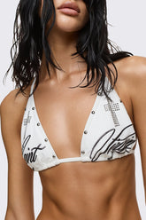Holy Spirit Off White Bikini Top