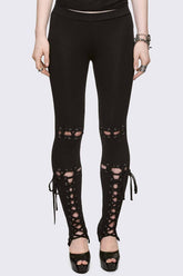 Laced Up Leggings