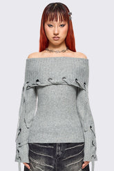Lou Off-Shoulder Sweater