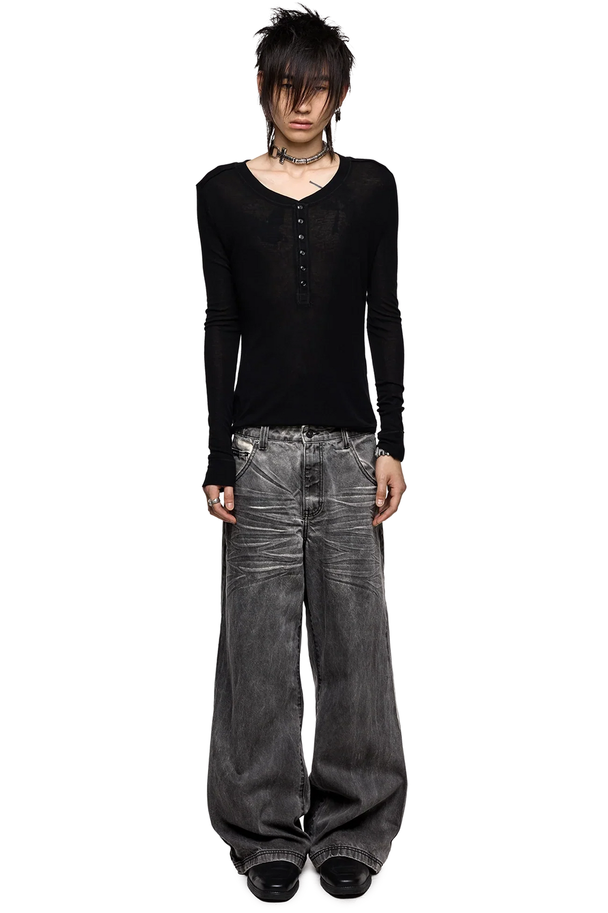 Smoke Baggy Jeans