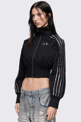 Aftershock Studded Windbreaker Jacket