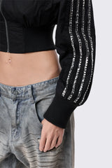 Aftershock Studded Windbreaker Jacket