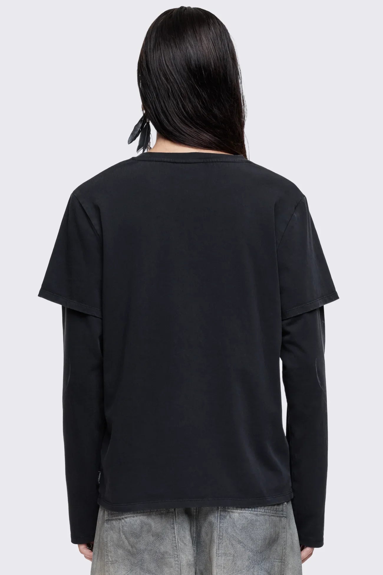 Melancholia Graphic Layered T-shirt