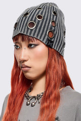 Elektra Grey Beanie
