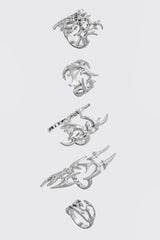 Iron Veins Ring Set
