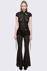 Moor Lace Flared Pants