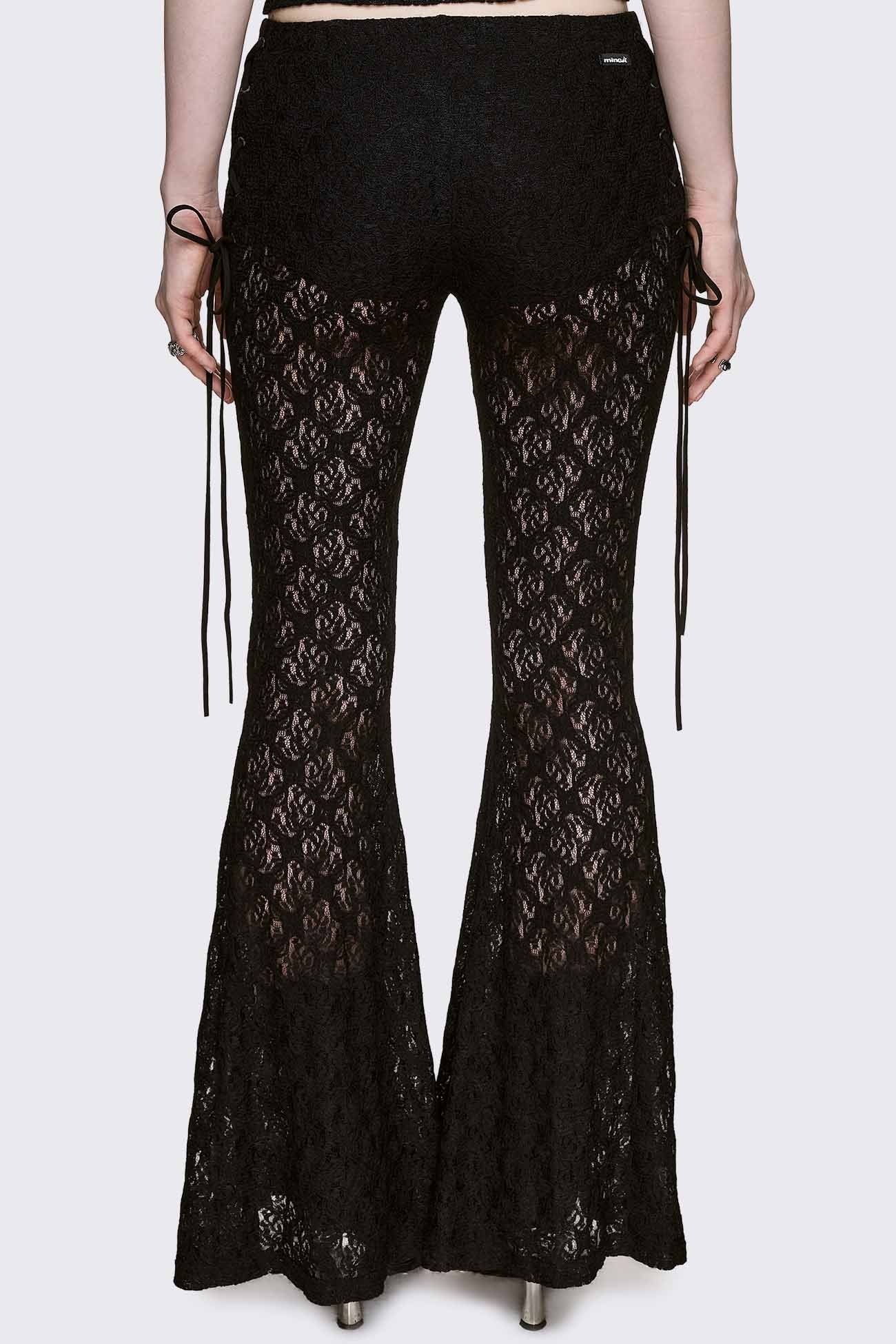 Moor Lace Flared Pants
