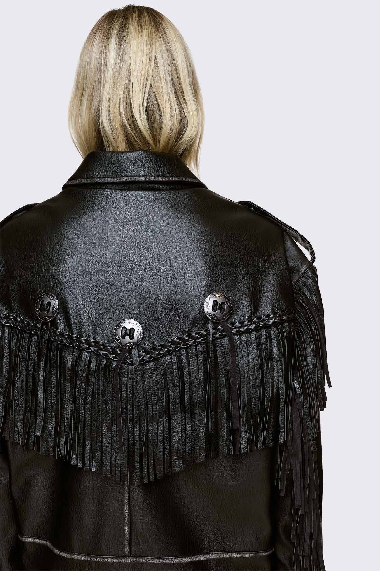 Nomad Fringe Biker Jacket