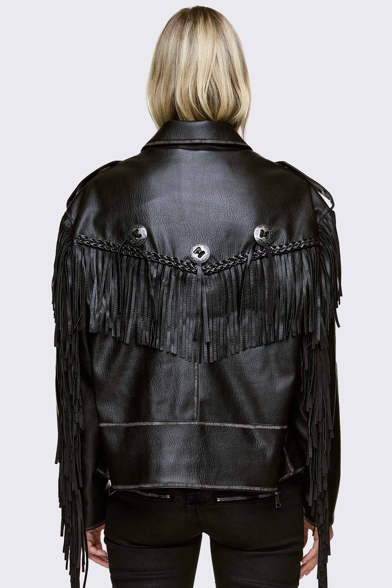 Nomad Fringe Biker Jacket