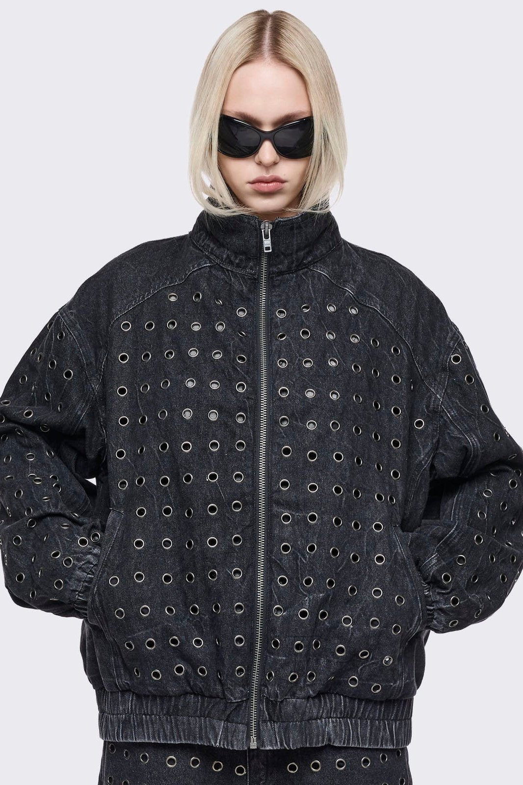 Rogue Denim Bomber Jacket