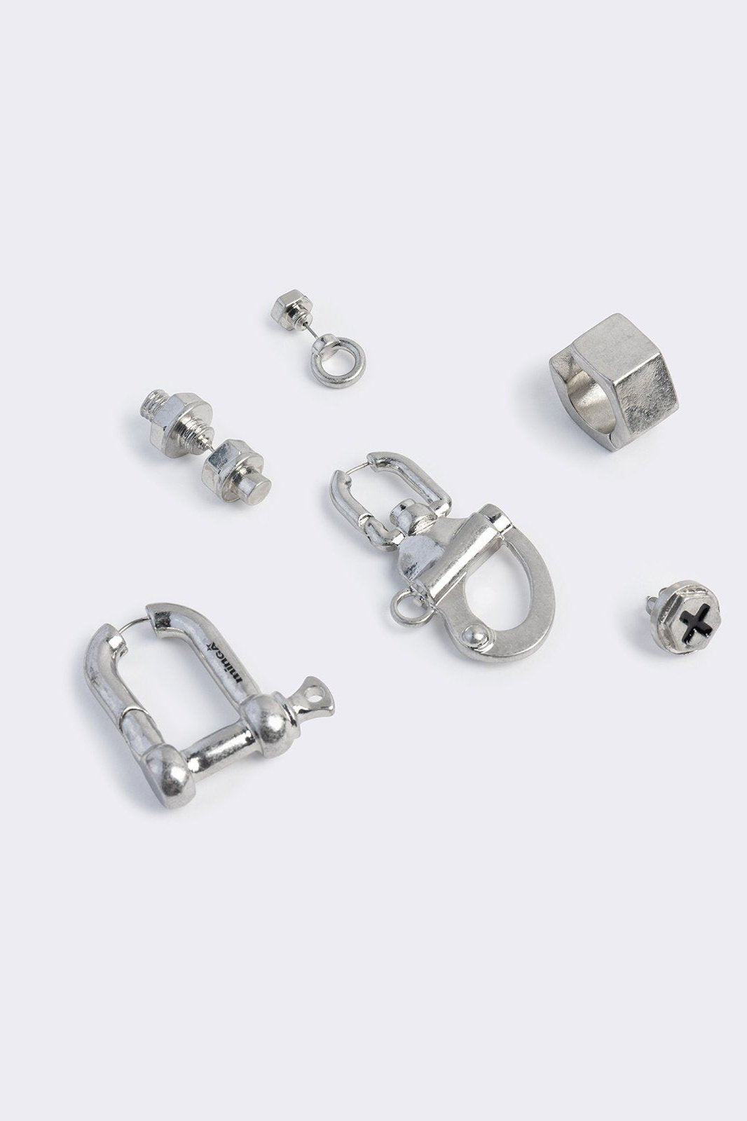 Screwed Earring Set
