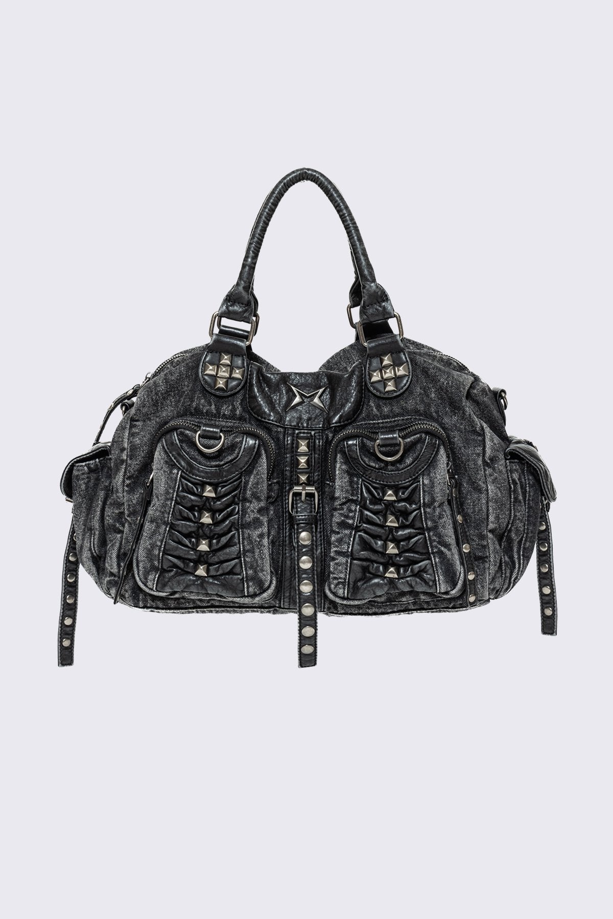 Vicious Denim Shoulder Bag